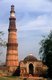 India: The soaring minaret of the Qutb Minar, built in 1193, Delhi